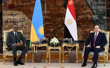    السيسي يؤكد حرص مصر على ترسيخ التعاون الاستراتيجي مع رواندا