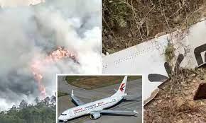   الصين: مقتل 132 شخص  على متن الطائرة المحطمة فى قوانغشى
