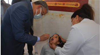   محافظ المنيا يتابع إطلاق الحملة القومية للتطعيم ضد شلل الأطفال 