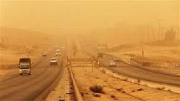الوادي الجديد تشهد عدم استقرار في الأحوال الجوية وعواصف ترابية