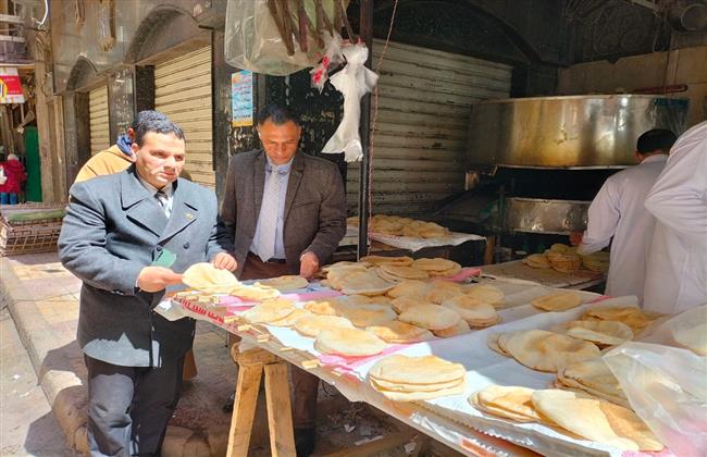 جولات  تفتيشية على المخابز والمجمعات بالإسكندرية       