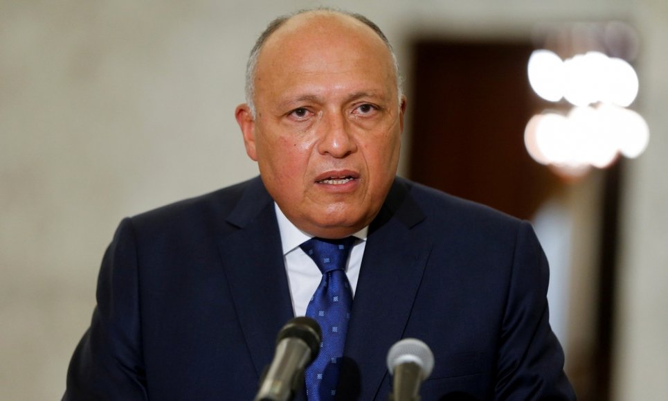 شكري يشارك فى الاجتماع السداسي لوزراء الخارجية الذى تستضيفه إسرائيل