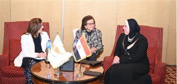 وزيرة الصناعة تبحث مع نظيرتها القبرصية سبل تعزيز التعاون المشترك