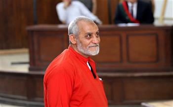   بدء محاكمة «محمد بديع» فى قضية أحداث المنصة