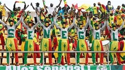 مباراة مصر والسنغال.. الجماهير السنغالية تملئ المدرجات 