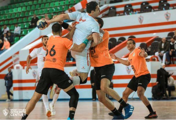يد الزمالك يهزم الطلائع 30-26 في افتتاح المرحلة الأخيرة لدوري المحترفين