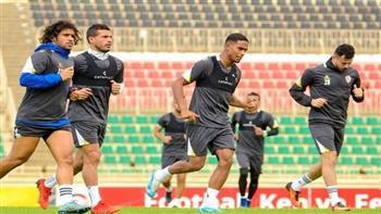 تدريبات فنية خاصة للاعبى الزمالك قبل مواجهة ساجرادا