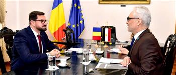   وزير الزراعة الروماني يستقبل السفير المصري في رومانيا