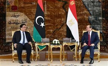   السيسى يؤكد دعم مصـر لكل ما من شأنه تحقيق المصلحة العليا لليبيا