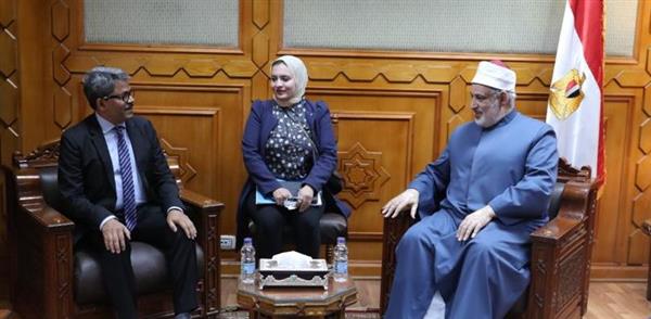 وكيل الأزهر يستقبل وزير خارجية بنجلادش لبحث سبل تعزيز التعاون المشترك