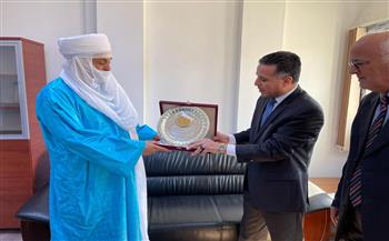  ليبيا.. مدير إدارة الشؤون الإفريقية يستقبل سفير النيجر 