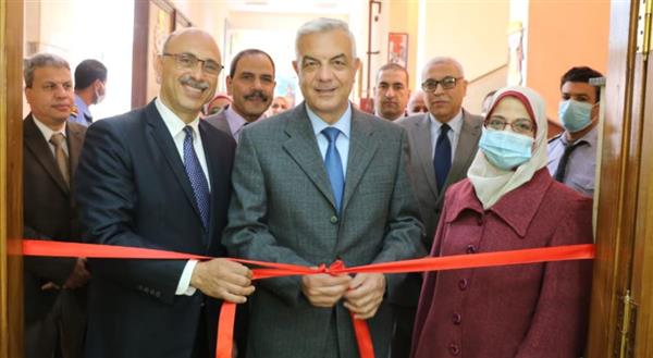 رئيس جامعة المنوفية يفتتح حضانة التربية للطفولة المبكرة "كراملة"