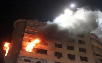  السيطرة على حريق نشب داخل عقار بشارع الجزائر في المعادي 