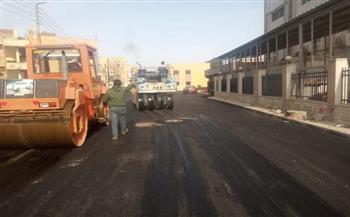   طرق الإسماعيلية ترصف عدد من الشوارع الداخلية بمدينة القصاصين 