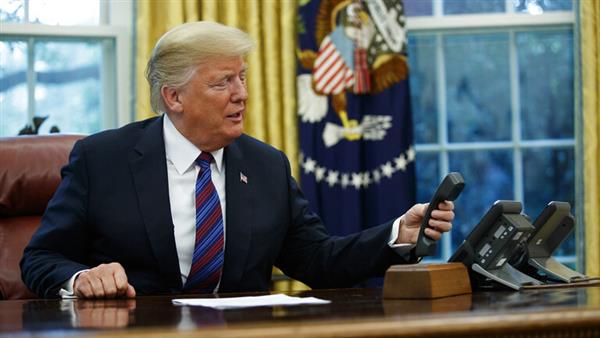 ترامب استخدم هاتف البيت الأبيض لإجراء مكالمة في 6 يناير لم تسجّل في السجل الرسمي