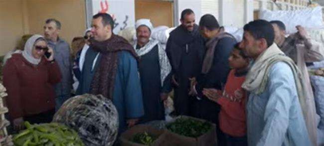  «الجيزة»: سوق حضاري بأطفيح للباعة الجائلين.. فيديو  