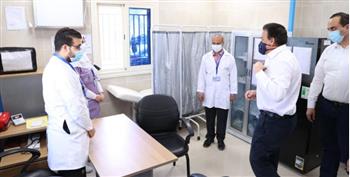    عبدالغفار يتفقد مستشفى أبو رديس ومركز طب أسرة أبوزنيمة بجنوب سيناء