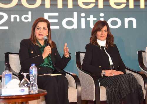 وزيرة التخطيط خلال مؤتمر الاستدامة: تحفيز الشراكات التنموية أحد ركائز رؤية مصر 2030