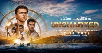 فيلم Uncharted يتخطى 8 ملايين جنيه إيرادات فى شباك التذاكر 