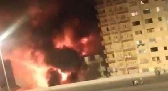 حفظ التحقيق في حريق عقار بـ«الزرايب» دون شبهة جنائية