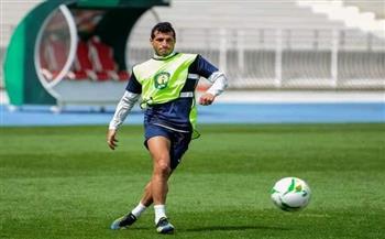 طارق حامد ينتظم في تدريبات الزمالك 