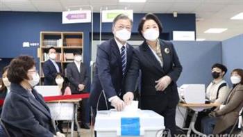    36.93 % نسبة الإقبال على التصويت المبكر فى الانتخابات الرئاسية بكوريا الجنوبية