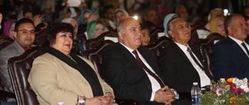وزيرة الثقافة ومحافظ قنا يشهدان ختام فعاليات مهرجان دندرة للموسيقي والغناء 