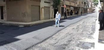 بتكلفة 2 مليون جنية رصف شوارع دمنهور