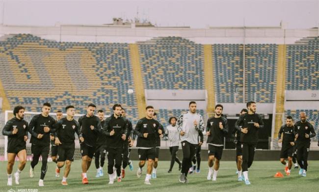 الزمالك يختتم استعداداته لمواجهة الجونة 