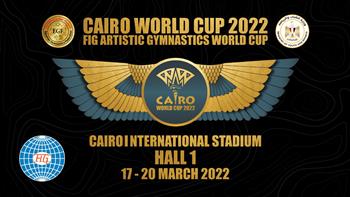   اللجنة العليا تكشف النقاب عن شعار بطولة العالم للجمباز القاهرة 2022
