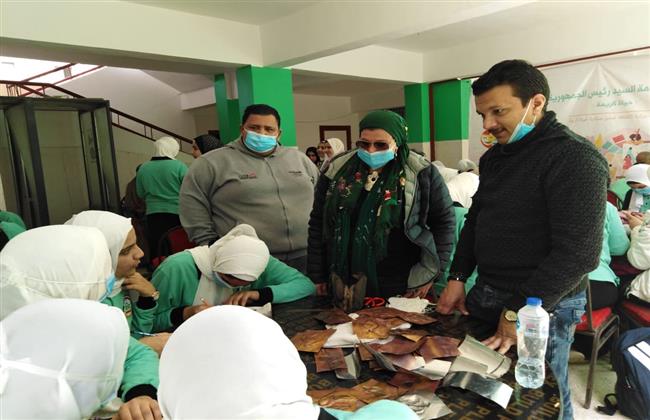 «حياة كريمة» الثقافية فى ضيافة طلاب وطالبات مدرسة سيدي غازي الثانوية بالبحيرة