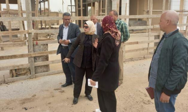 سكرتير مساعد أسيوط تتفقد مسار رحلة العائلة المقدسة بالدير المحرق 