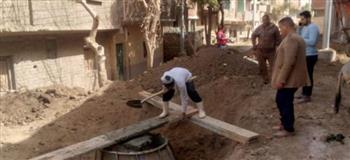   محافظ المنيا يتابع مشروعات «حياة كريمة» بالمراكز