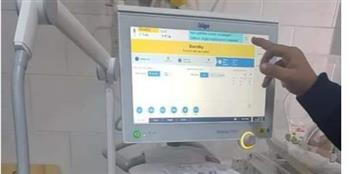   تدعيم مستشفى الأطفال التخصصى بالبحيرة بجهاز التنفس الصناعي عالي التردد 