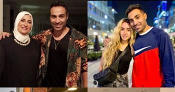 أحمد فهمى يحتفي بوالدته وزوجته في يوم المرأة
