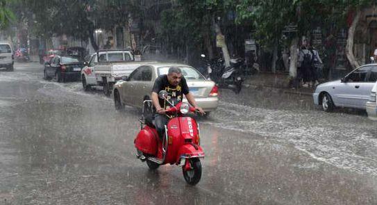 محافظة الغربية تتعرض لأمطار ورياح لسوء الأحوال الجوية