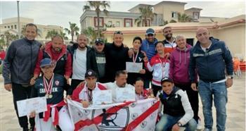 أبطال الزمالك للاحتياجات الخاصة يتألقون ببطولة كأس مصر للسباحة  