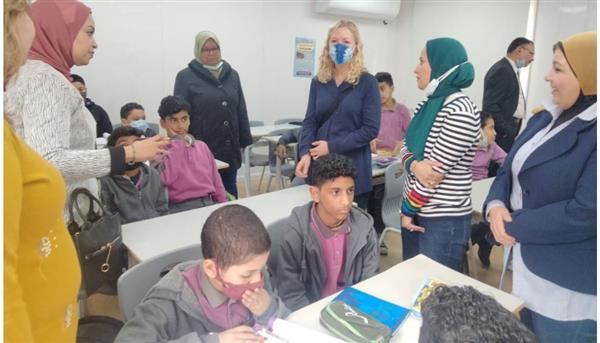وفد من Discovery Education يتعرف على تجربة تطوير التعليم في مدارس القاهرة
