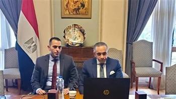مساعد وزير الخارجية يشارك في اجتماع التشاور الثلاثي المصري الياباني الأردني
