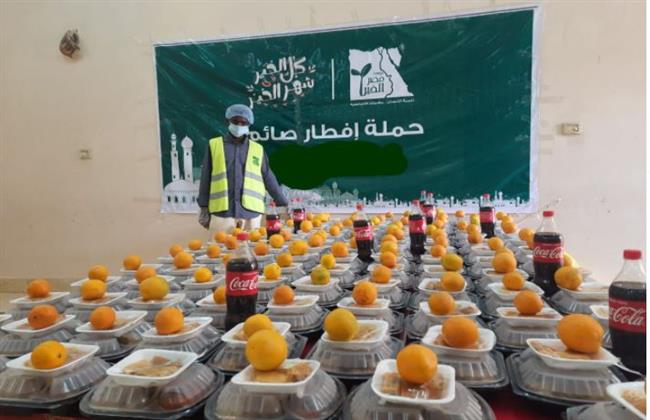 «مصر الخير» تقدم وجبات إفطار وسحور لأهالي أسوان طوال شهر رمضان