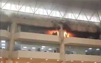   حريق جزئى فى أحد إدارات كهرباء الكويت
