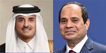   الرئيس السيسي يهنئ هاتفيا أمير دولة قطر بحلول شهر رمضان