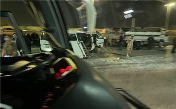 تفاصيل حادث حافلة الأهلى بعد مباراة المصرى البورسعيدى 