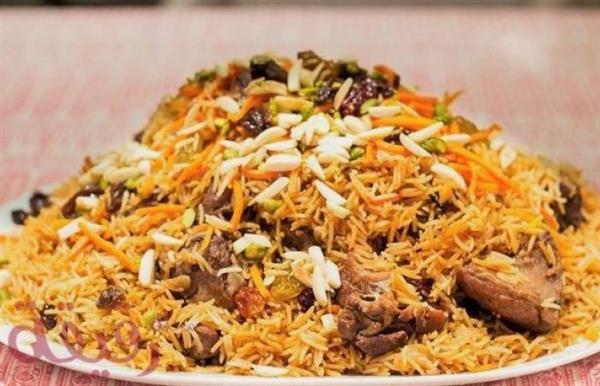 طريقه عمل الأرز البخاري مع اللحم