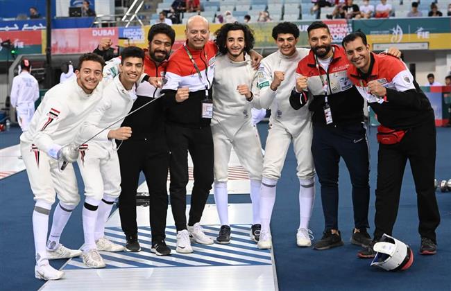 علاء أبو القاسم يهنيء منتخب مصر للسلاح بعد إنجاز بطولة العالم للشباب بالإمارات