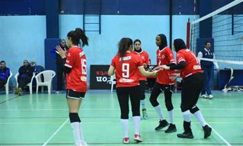 سيدات طائرة الأهلى يتوجن ببطولة الدورى