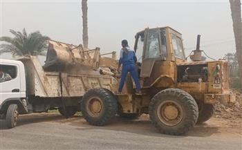 رفع 1140 طن قمامة ومخلفات في حملات نظافة بالغربية