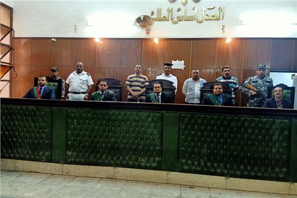الحكم بإعدام خمسة أشخاص لقتلهم شخصين بسوهاج 