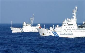   خفر السواحل الياباني: 4 سفن صينية دخلت المياه الإقليمية قبالة جزر «سينكاكو»