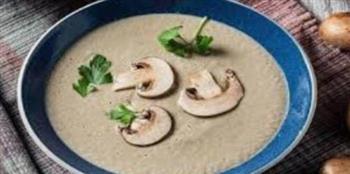 طريقة عمل شوربة المشروم بالحليب